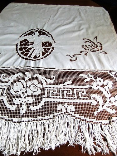 Rideau ancien 138 137 cm - cm,