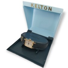 Kelton NOS Plaquée Or Circa 1970 17 x 20mm  Lebrocantheure Montre Vintage Watch