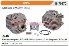 Cylindre piston segments - piston,