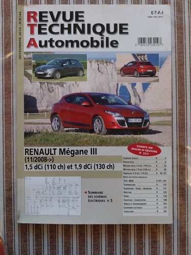 Revue technique renault megane - revue,