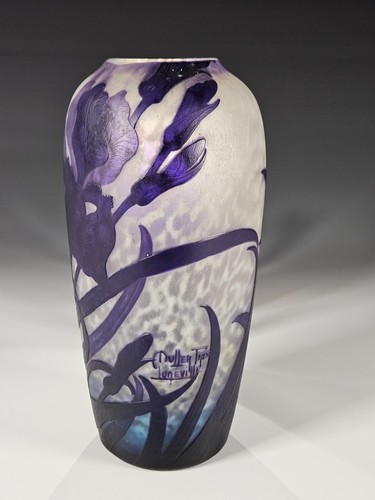 Vase muller frères lunéville - vase,