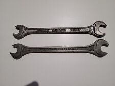 Lot Facom série 3 scientific 2 clés plates vintage 10 12