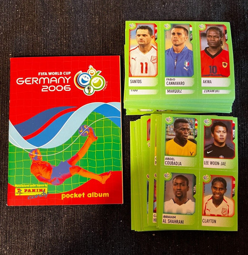 Panini empty album - vide, pocket