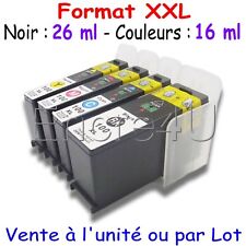 Cartouches d'encre compatibles LEXMARK : Série 100 XL ( 4 couleurs )