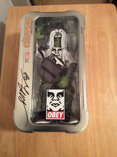 Signed shepard fairey obey - signed,