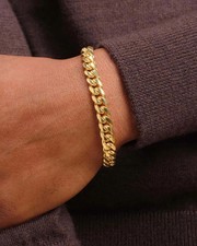 Bracelet gourmette chaîne