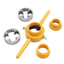  Coffret Tarauds Filières Outils Plomberie Kit De Taraudage Filetage