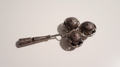 Ancien hochet pour bébé xixe - bébé,