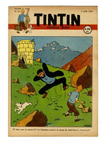 Journal tintin edition belge - journal,