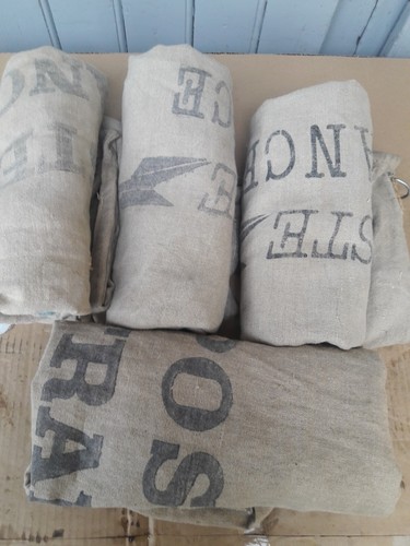 Sacs poste toile de - 4,