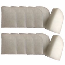 12 Compatible Polissage Filtre Patins Convient Pour Fluval 305 306 307 405 406