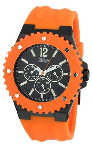 Guess montre orange - guess,