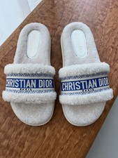 Mules Dior fourrées neuves