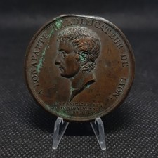 Médaille en bronze France - Napoléon Bonaparte réédificateur de Lyon, TB+
