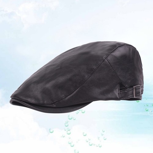 Bérets cuir casquette - en,