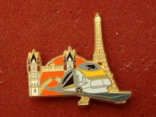 Pin's EUROSTAR - PARIS LONDRE - SIGNE BALLARD
