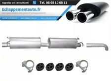 Échappement kit Ford Transit 2.4 D 2000-2006 complète tube arrière kit montage