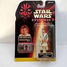 FIGURINE STAR WARS EPISODE 1  "OBI-WAN  Kenobi (Jedi Knight ) HASBRO  Comm Talk