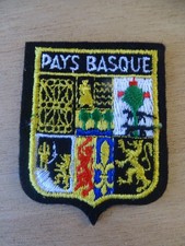 PAYS BASQUE Patch écusson