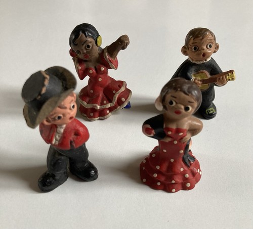 Anciennes figurines flamenco - 4,