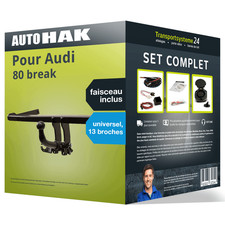 Attelage pour Audi 80 break