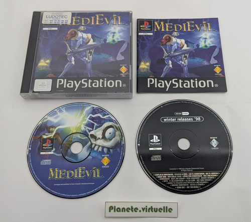 Medievil playstation ps1 psone - medievil,