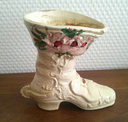 Botte faïence signée l e - faïence,
