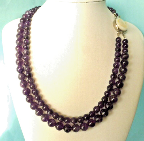 Collier améthyste - en,