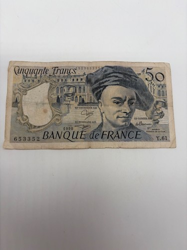 Billet francs quentin la - billet,