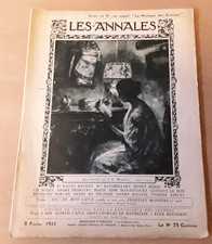 LES ANNALES N°2015 1922 Mondineu Benoit XV pape André Rigaud Mont Valérien Hansi