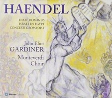 Haendel : Dixit Dominus, Israel in Egypte, Concerti Grossi Opus 3 (Coffret 4 CD)