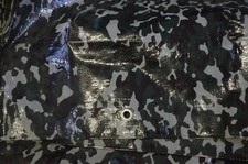 BÂCHE DE CAMOUFLAGE MILITAIRE CHASSE PÈCHE FEUILLE SOL 3 M X 1.8 M