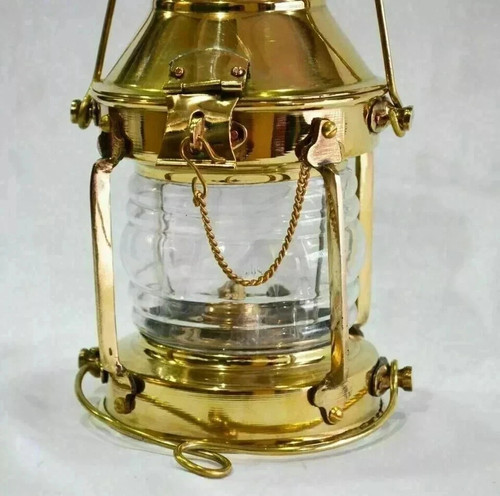 Ancienne lampe laiton - lampe, en