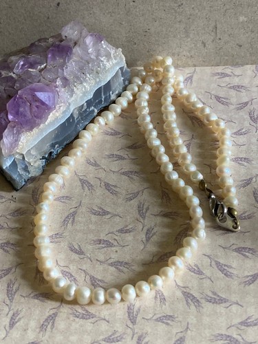 Collier veritables perles - collier, de