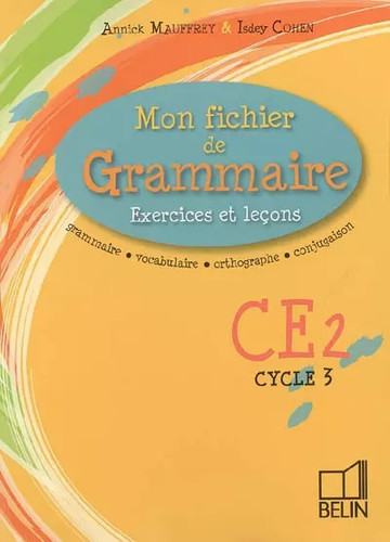 Mon fichier grammaire ce2 - grammaire,