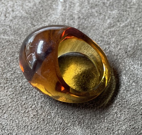 Bague lalique verre neuve - bague,