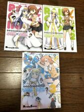 Toaru Kagaku no Railgun X Toaru Majutsu no Index 4koma Anthology 1~3 Set JAPAN