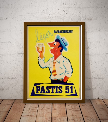 Affiche poster alcool - affiche-poster, pastis