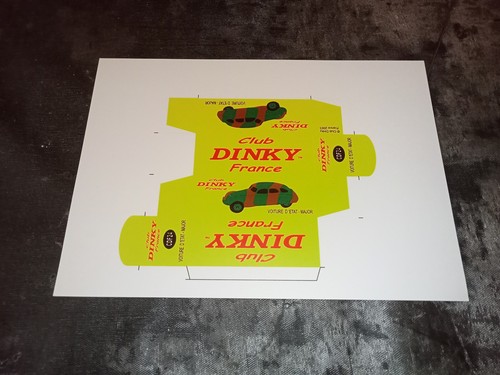 Boite dinky club france - club,