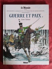 Les grands classiques de la littérature en BD GUERRE ET PAIX 2 glénat