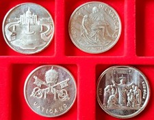 4 MEDAILLES Jean Paul II Pont