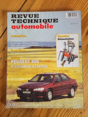 Revue technique peugeot 406 - technique,