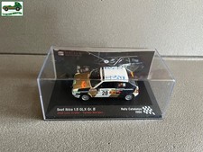 Voiture Miniature Seat Ibiza 1.5 GLX Gr.B Rallye Catalunya 1986 au  1/43