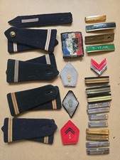 Lot de galons, épaulettes