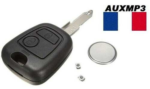 Plip coque clé peugeot 106 - coque,