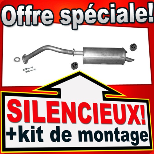 Silencieux arriere pour - arriere,