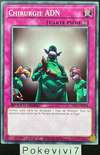 Carte chirurgie adn - yu-gi-oh!,