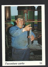 LANNERAY (28) ARTISAN BOUILLEUR de CRU au travail à l' ALAMBIC en 1991