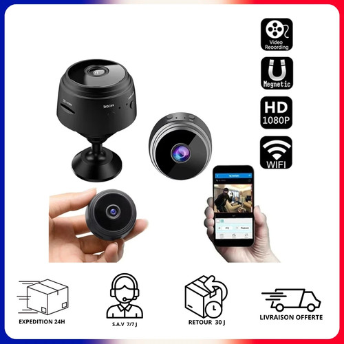 Mini caméra surveillance - mini, wifi