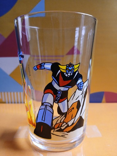 Beau verre goldorak héros - beau,
